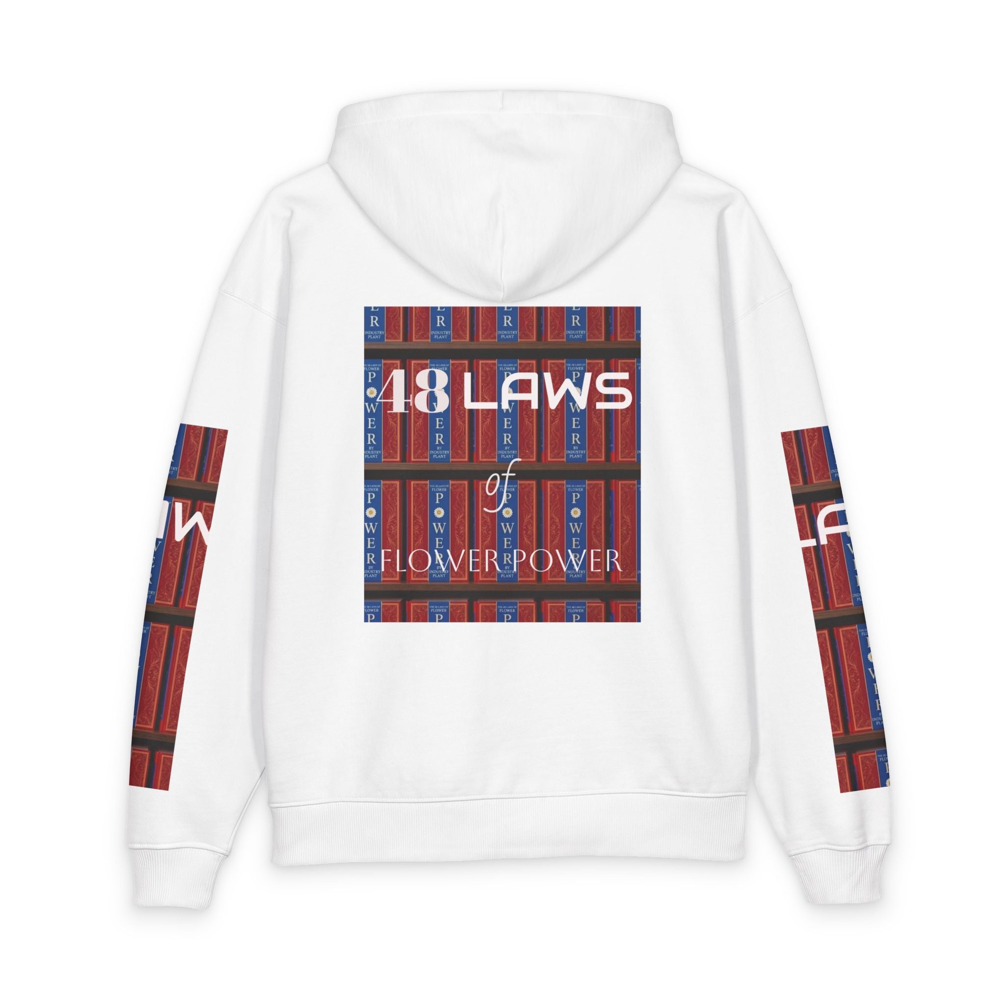 48 Laws of Flower Power Hoodie — #BookTok Inspired Graphic Pullover by Industry Plant