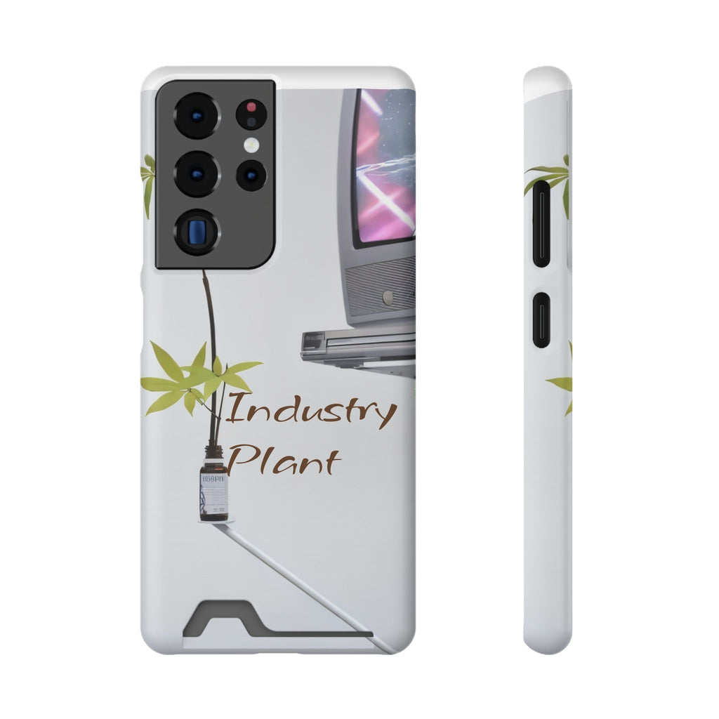WEED TV Stylish Phone Case with Card Holder by Industry Plant @AutoPaybump