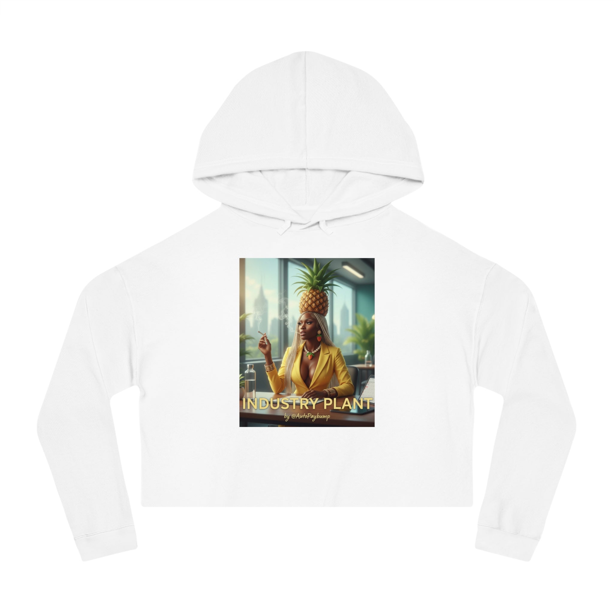 OSHUN EXHALES Chic Women's Cropped Hoodie by Industry Plant @AutoPaybump