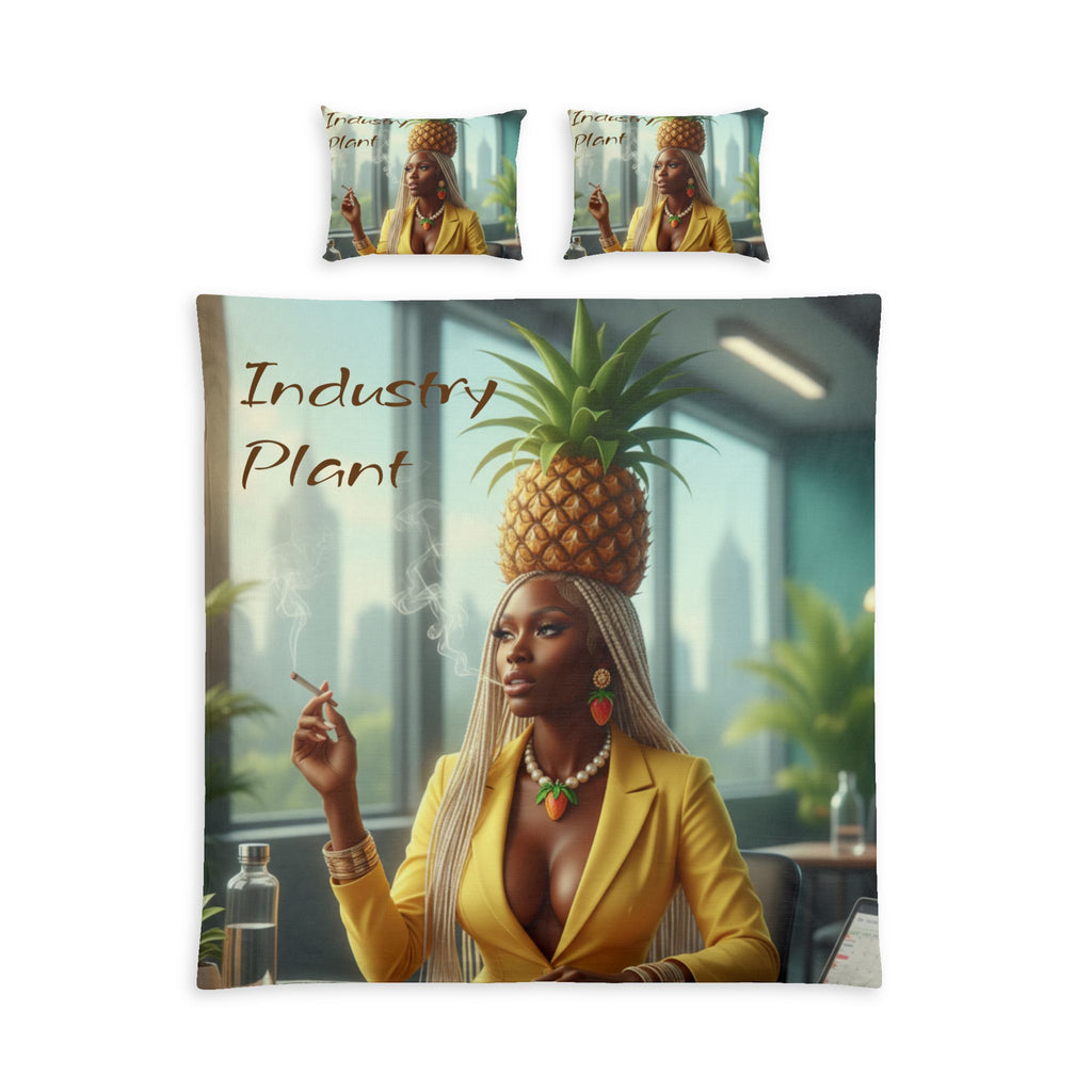 OSHUN EXHALES Cotton Bed Set by Industry Plant @AutoPaybump