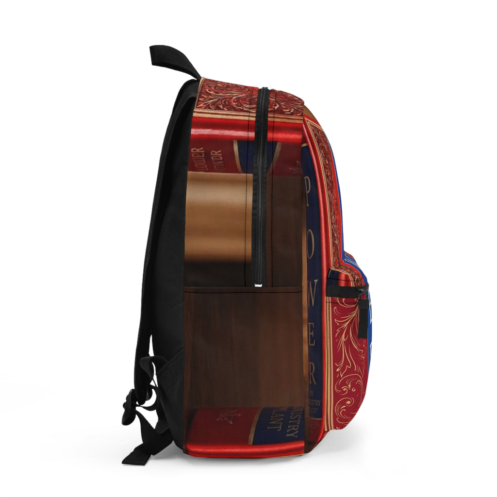 48 LAWS of FLOWER POWER Unique Graphic Backpack by INDUSTRY PLANT