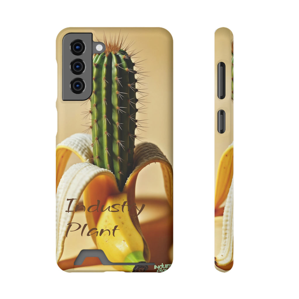 PEEL MY PRICKLED PECKER Stylish Phone Case with Card Holder by Industry Plant @AutoPaybump