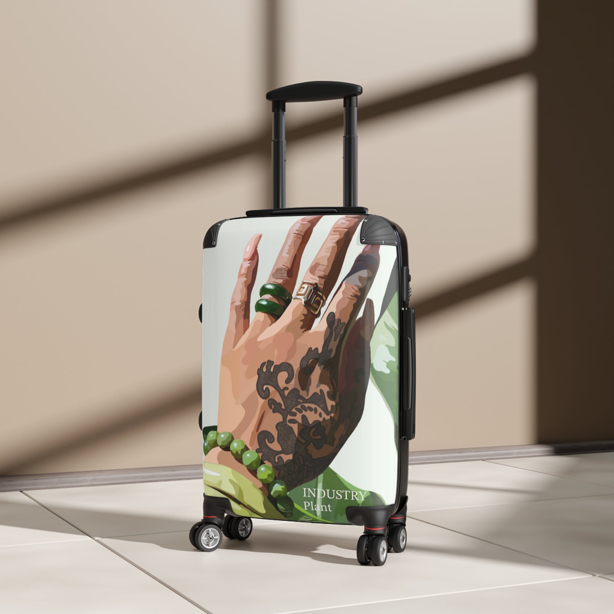 TATTED GREEN THUMB Suitcase by INDUSTRY PLANT by @AutoPaybump