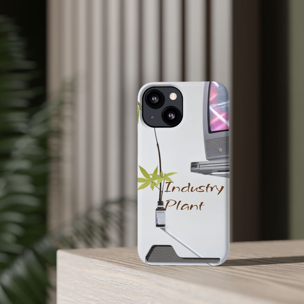 WEED TV Stylish Phone Case with Card Holder by Industry Plant @AutoPaybump