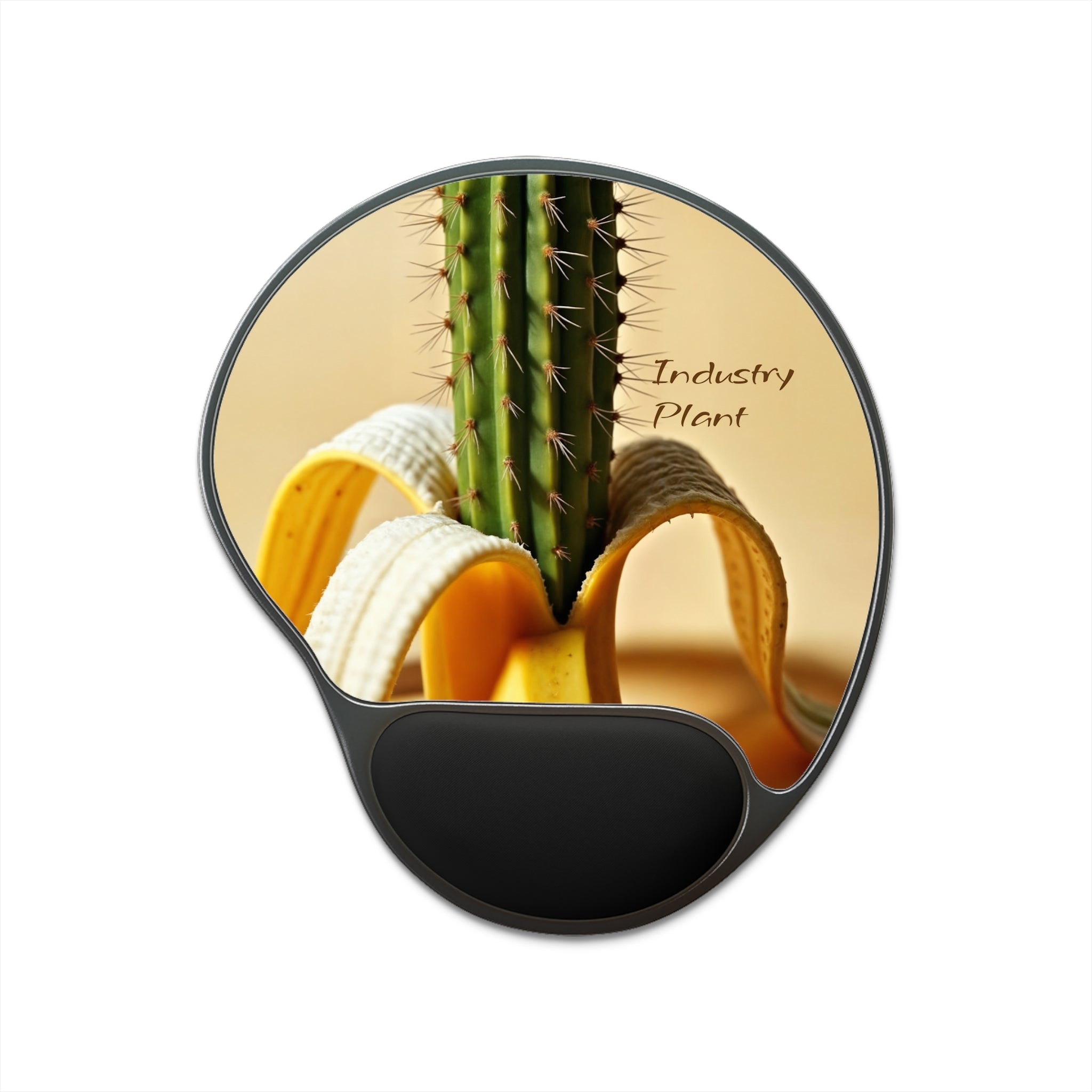 PEEL MY PRICKLED PECKER Creative Mouse Pad with Wrist Rest | Designed by Industry Plant @AutoPaybump