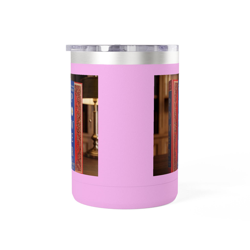 Galvanized Steel 48 LAWS of FLOWER POWER 15oz Coffee Mug Tumbler - #BookTok - Themed Unique Gift for Coffee Lovers by INDUSTRY PLANT