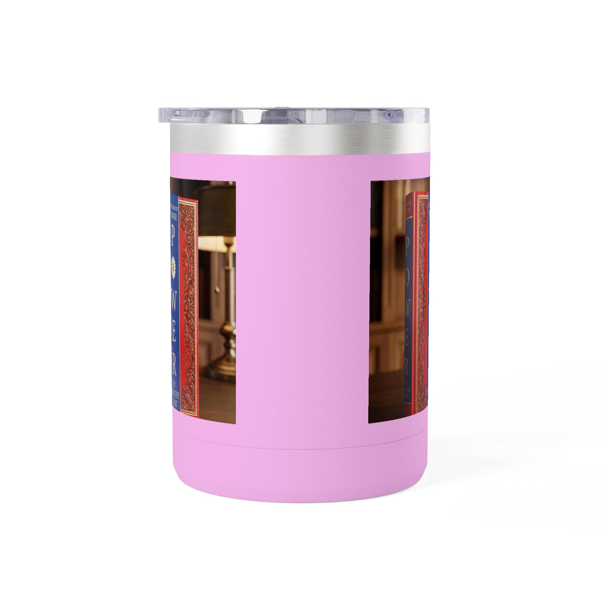 Galvanized Steel 48 LAWS of FLOWER POWER 15oz Coffee Mug Tumbler - #BookTok - Themed Unique Gift for Coffee Lovers by INDUSTRY PLANT