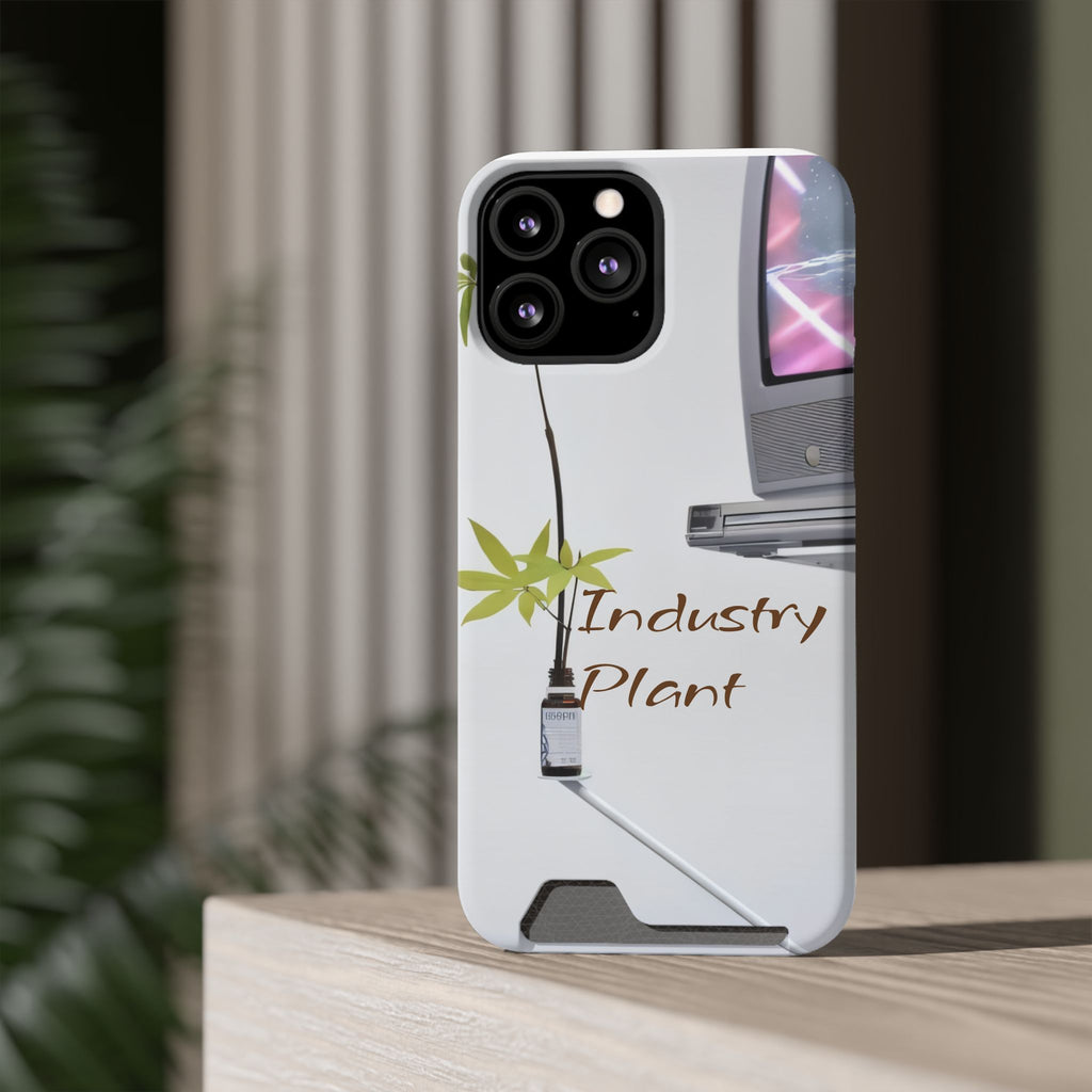 WEED TV Stylish Phone Case with Card Holder by Industry Plant @AutoPaybump