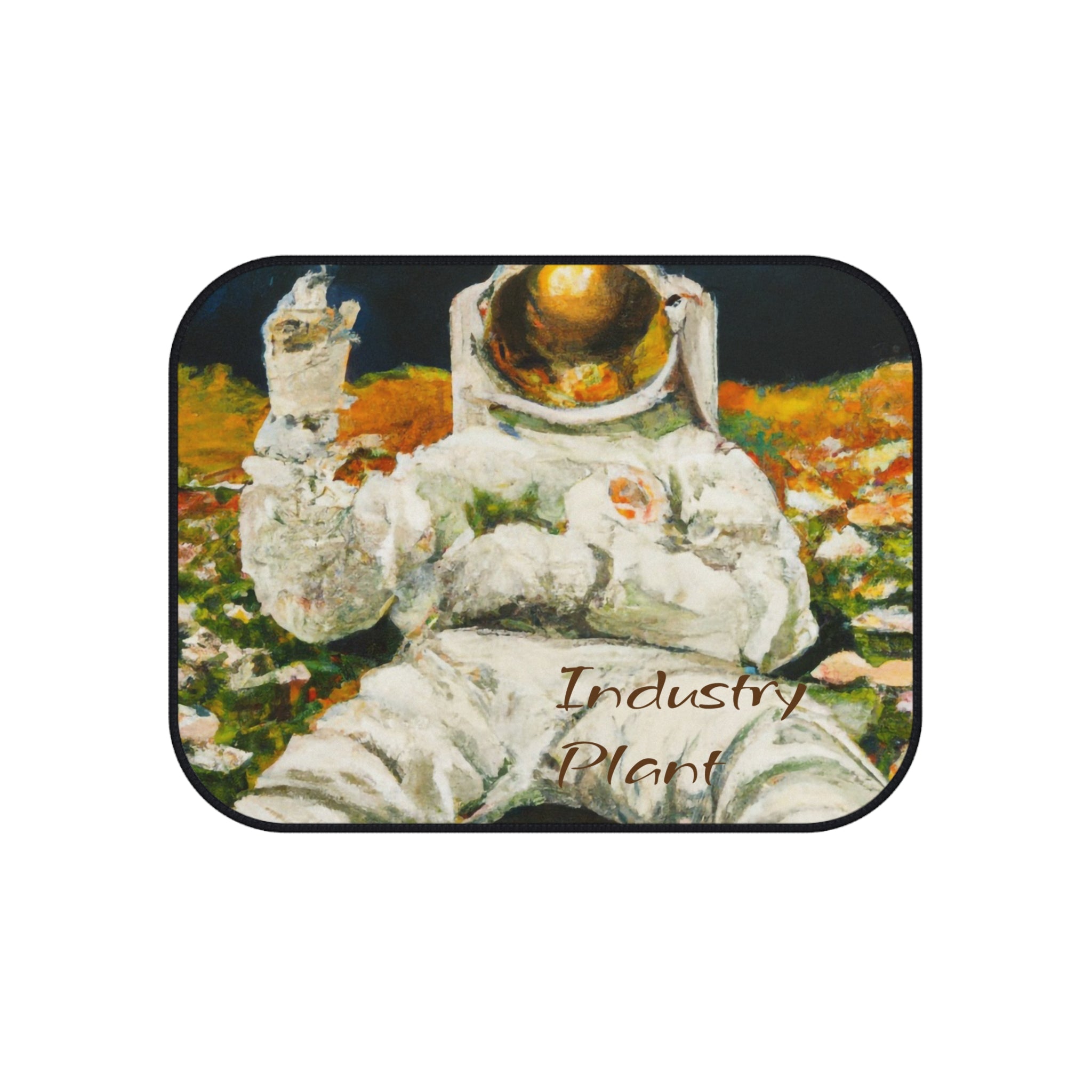 ASTRO STONER Unique Art Car Mats (Set of 4) - Stylish & Edgy Design by INDUSTRY PLANT @AutoPaybump