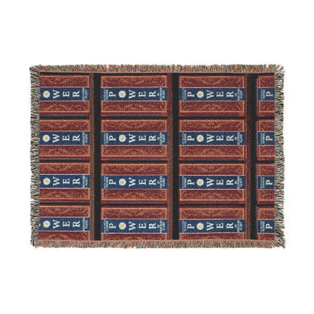 48 LAWS of FLOWER POWER Woven Blanket – Rustic Southwestern Navajo-Style Throw by INDUSTRY PLANT