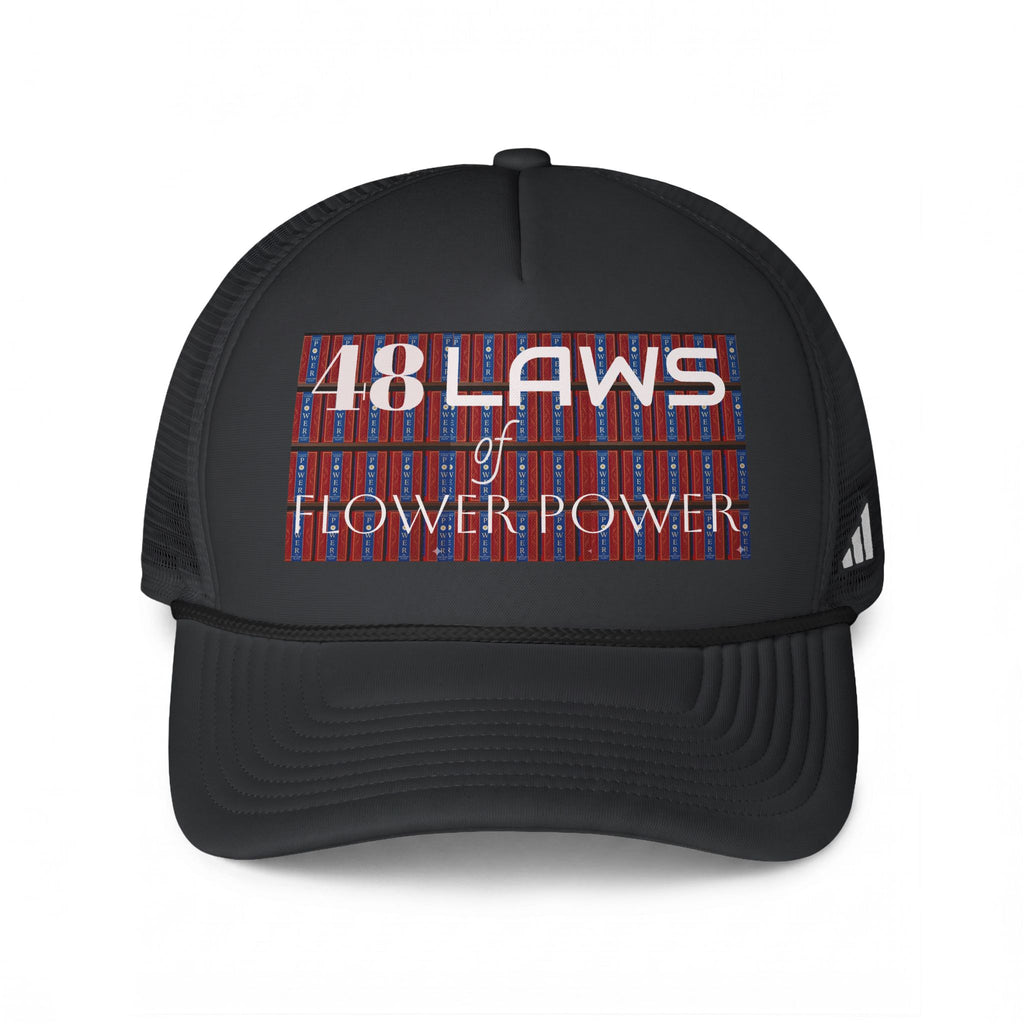 48 LAWS of FLOWER POWER Trucker Hat — Graphic Cap by Industry Plant