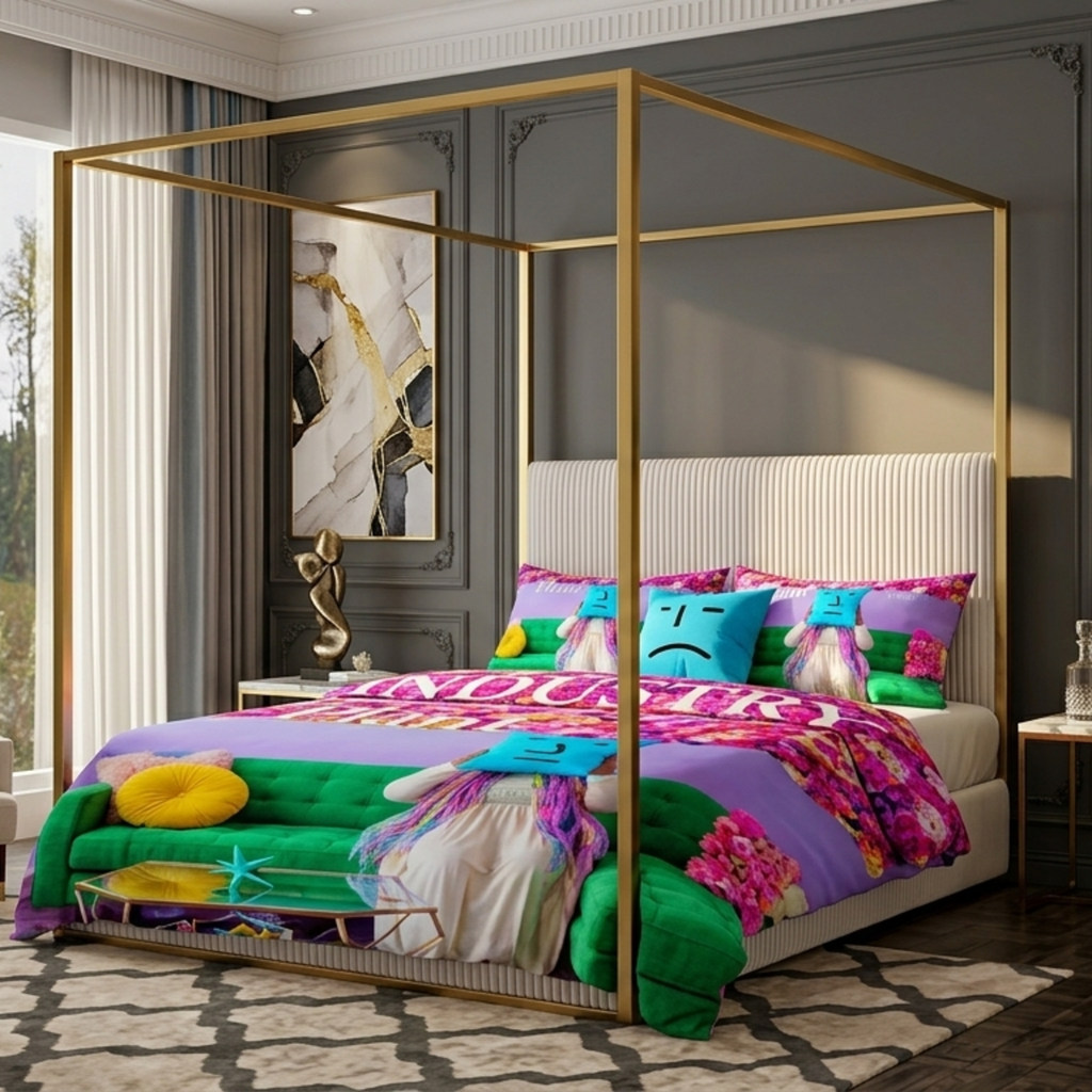 UX Unicorn Queen Casa Cotton Bed Set by Industry Plant @AutoPaybump