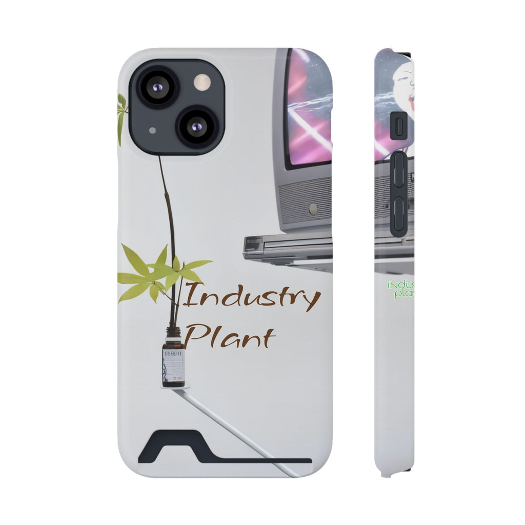 WEED TV Stylish Phone Case with Card Holder by Industry Plant @AutoPaybump