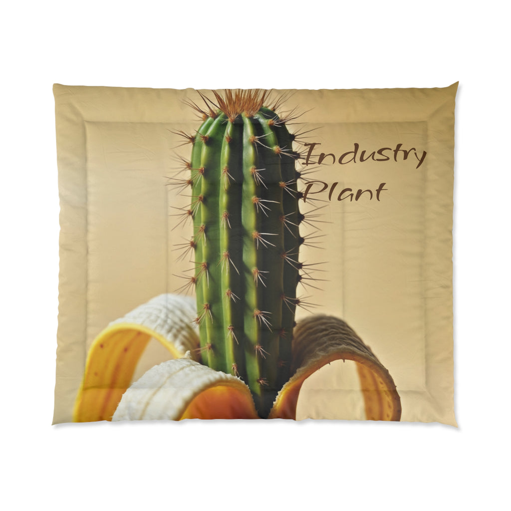 PEEL MY PRICKLY PECKER Comforter by Industry Plant @AutoPaybump