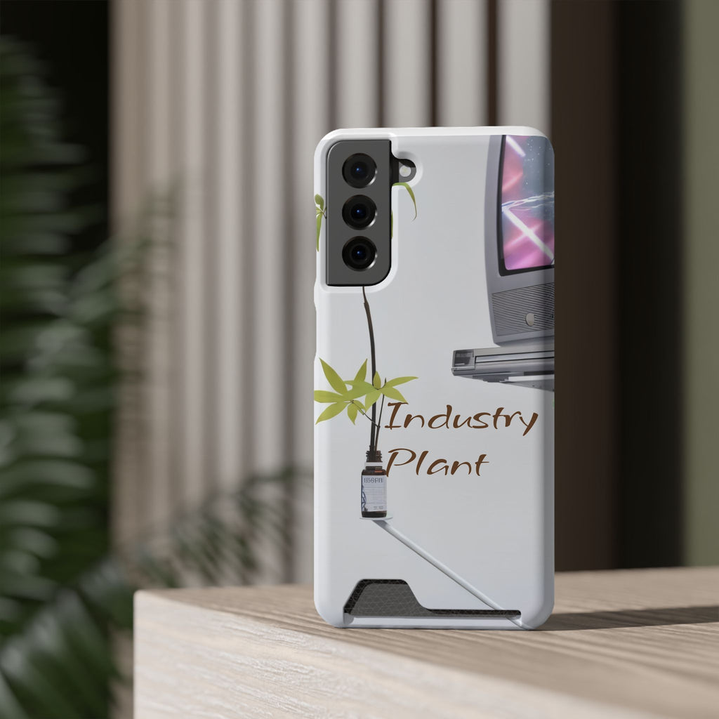 WEED TV Stylish Phone Case with Card Holder by Industry Plant @AutoPaybump