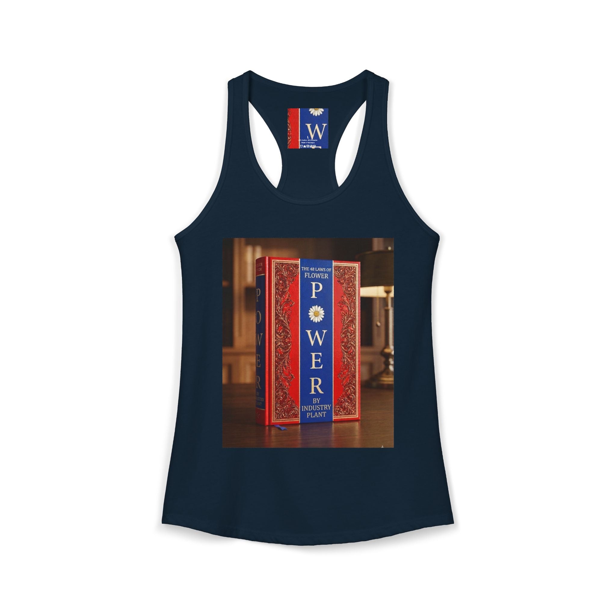 48 LAWS of FLOWER POWER Women's Ideal Racerback Tank by Industry Plant