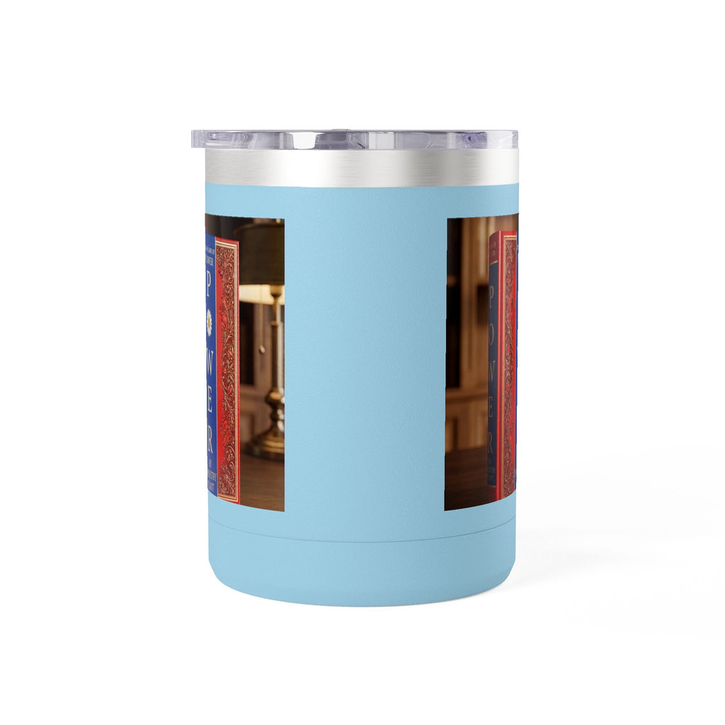 Galvanized Steel 48 LAWS of FLOWER POWER 15oz Coffee Mug Tumbler - #BookTok - Themed Unique Gift for Coffee Lovers by INDUSTRY PLANT
