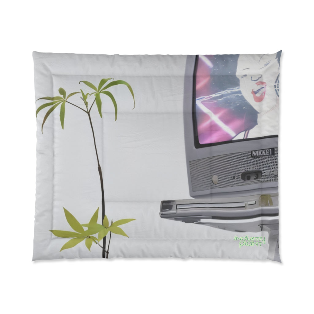 WEED TV Comforter by Industry Plant @AutoPaybump