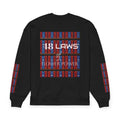 48 Laws of Flower Power Graphic Crewneck Sweatshirt by Industry Plant