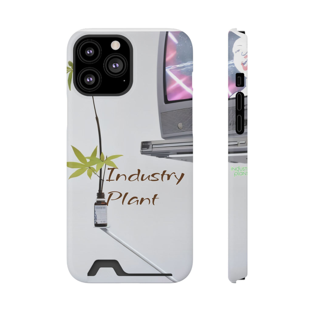 WEED TV Stylish Phone Case with Card Holder by Industry Plant @AutoPaybump