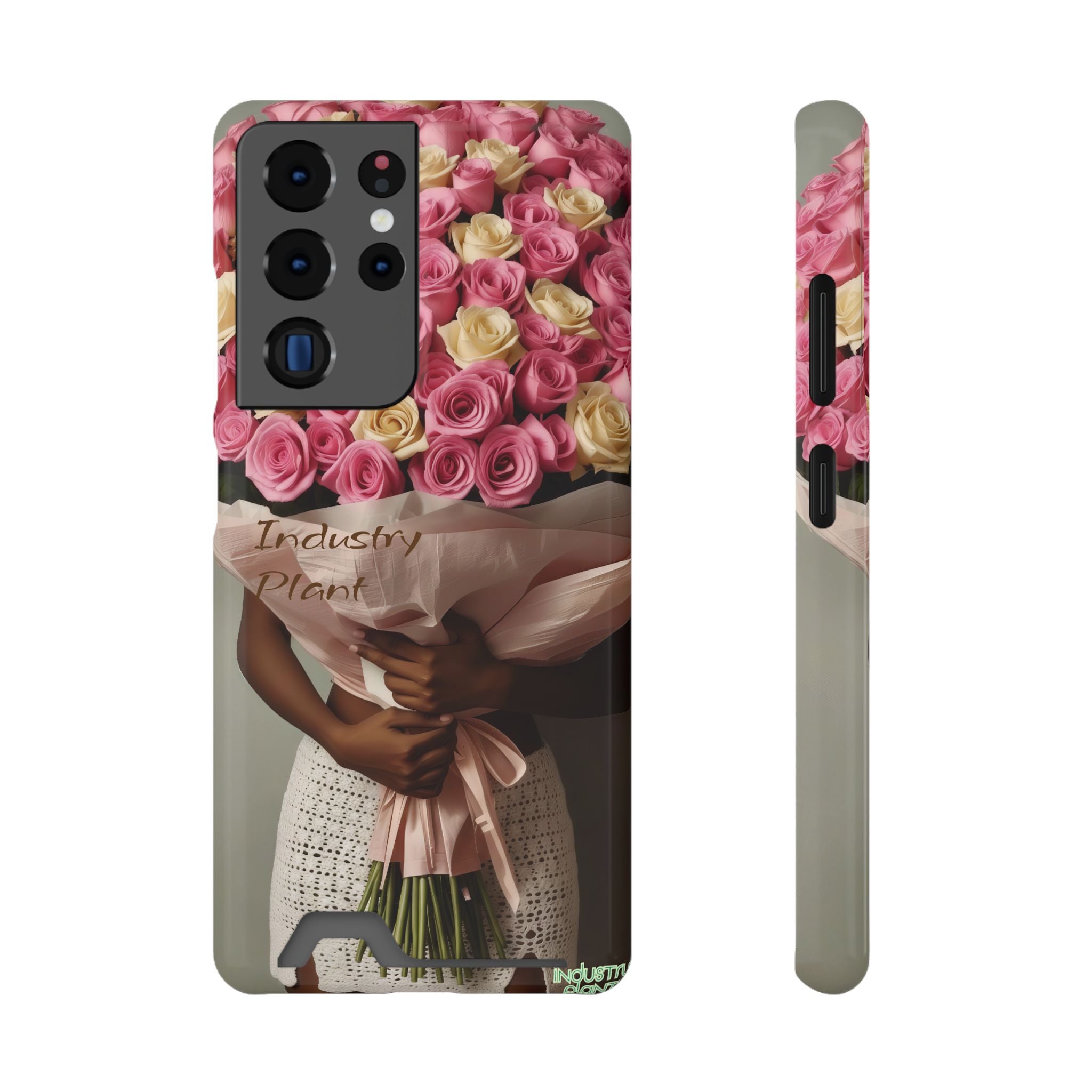 XOXO MS. BLOOMINGDALES PINK Stylish Phone Case with Card Holder by Industry Plant @AutoPaybump