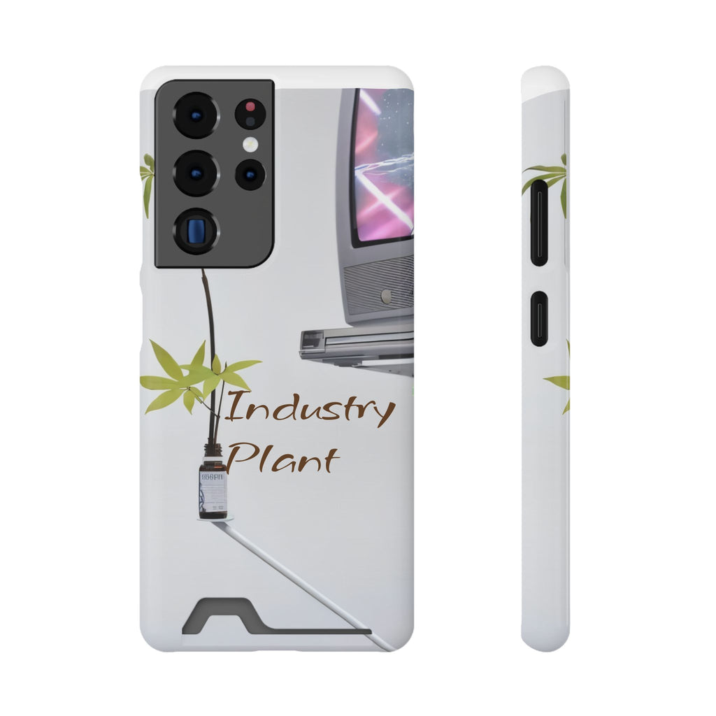 WEED TV Stylish Phone Case with Card Holder by Industry Plant @AutoPaybump