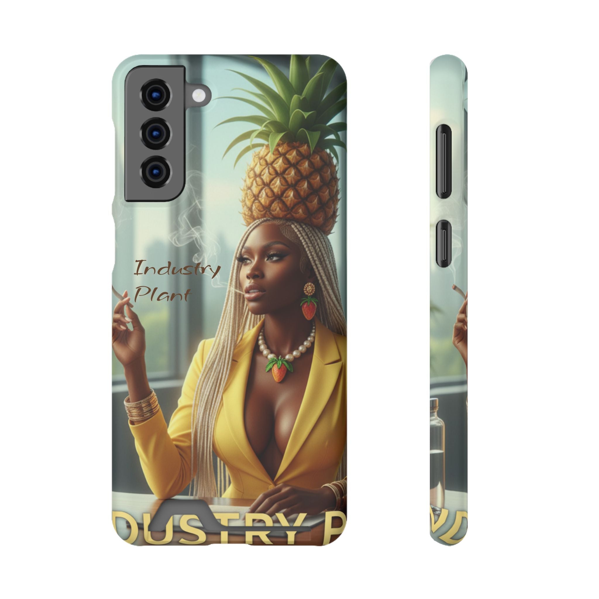 OSHUN EXHALES Stylish Phone Case with Card Holder by Industry Plant @AutoPaybump