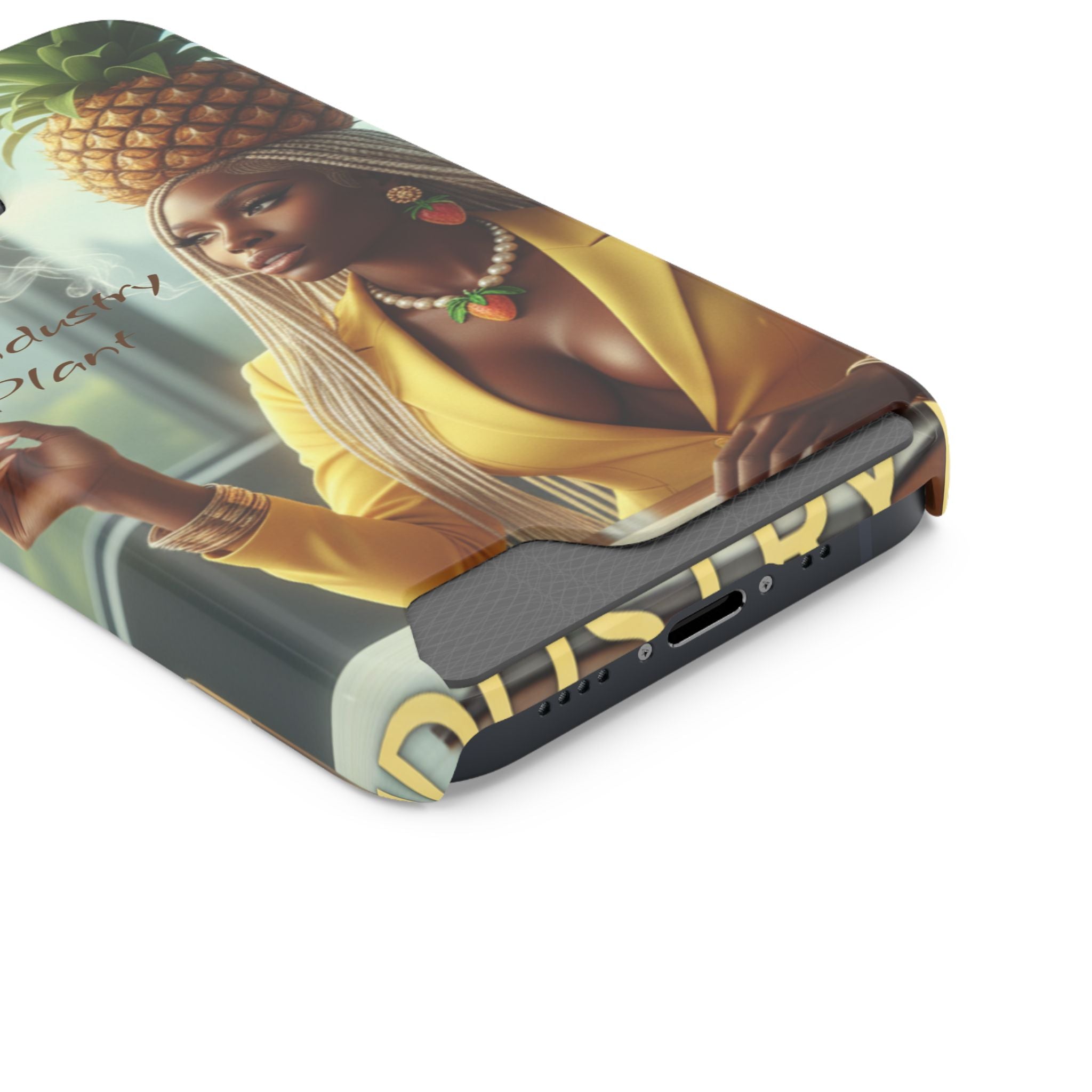 OSHUN EXHALES Stylish Phone Case with Card Holder by Industry Plant @AutoPaybump