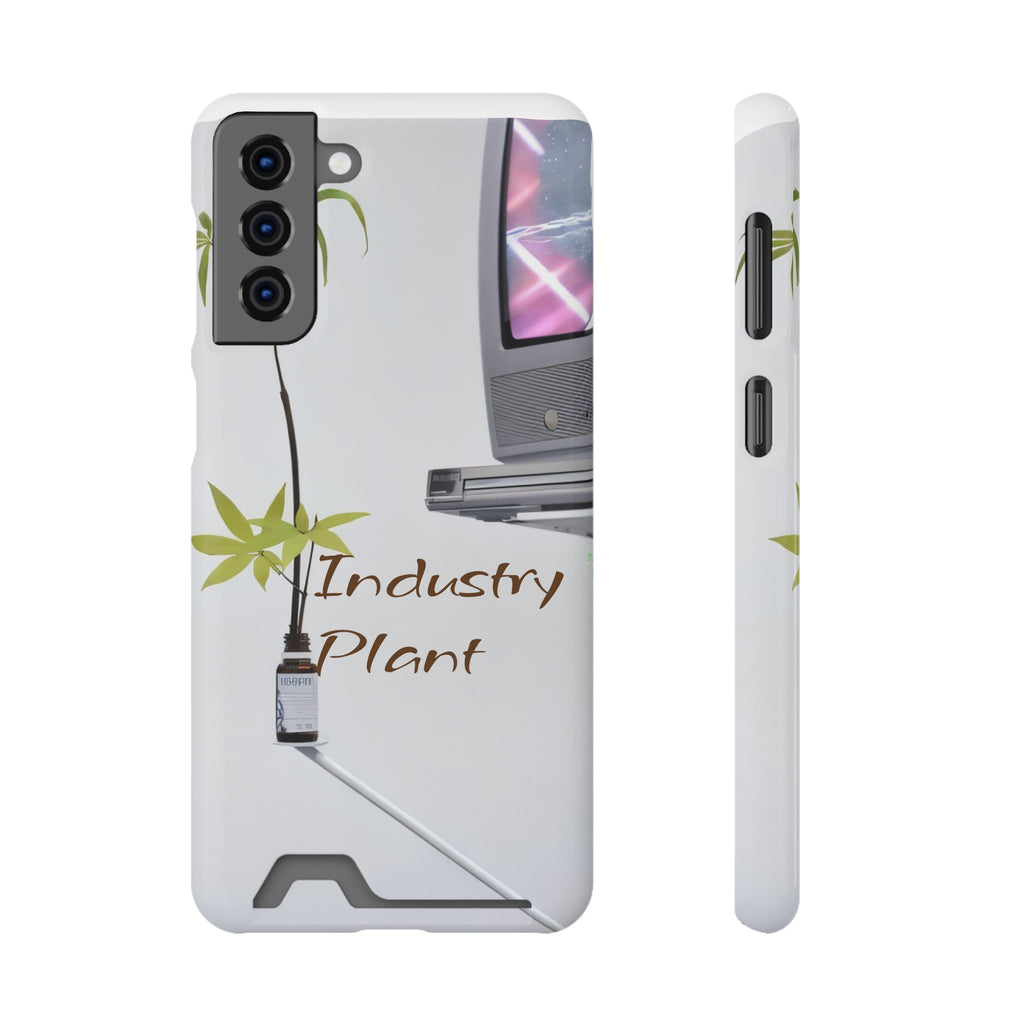 WEED TV Stylish Phone Case with Card Holder by Industry Plant @AutoPaybump