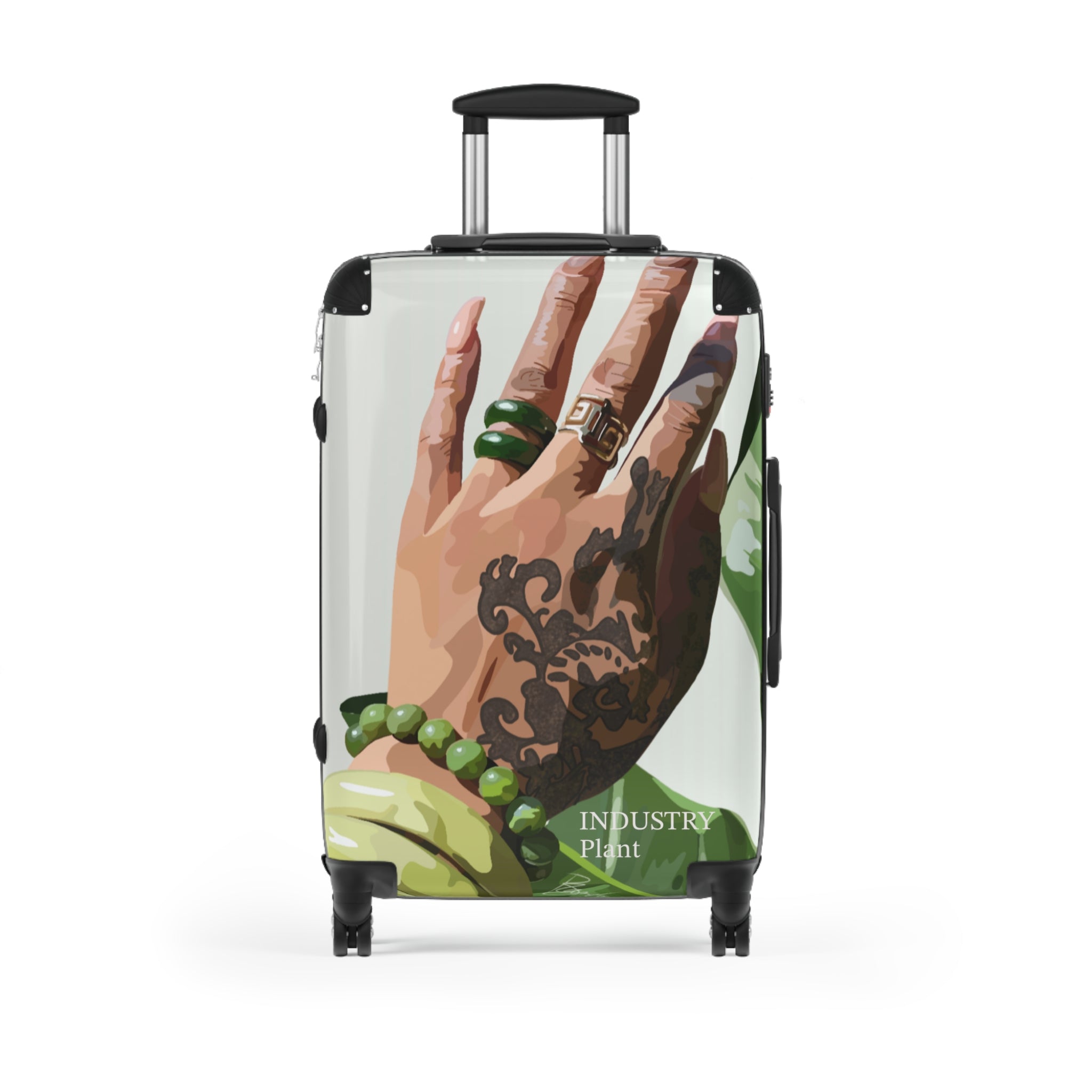 TATTED GREEN THUMB Suitcase by INDUSTRY PLANT by @AutoPaybump