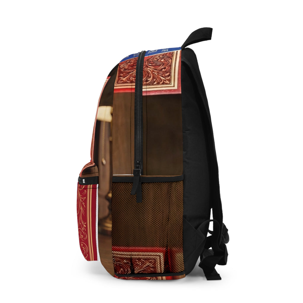 48 LAWS of FLOWER POWER Unique Graphic Backpack by INDUSTRY PLANT