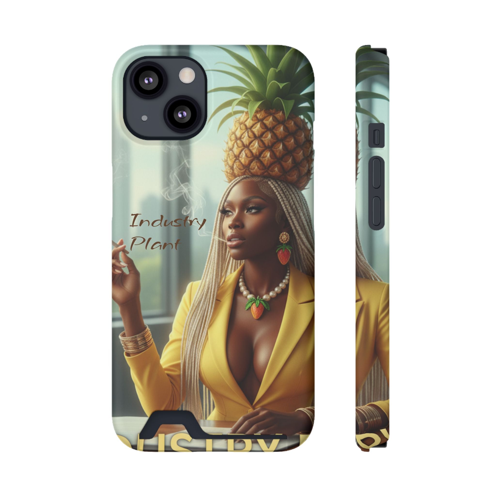 OSHUN EXHALES Stylish Phone Case with Card Holder by Industry Plant @AutoPaybump
