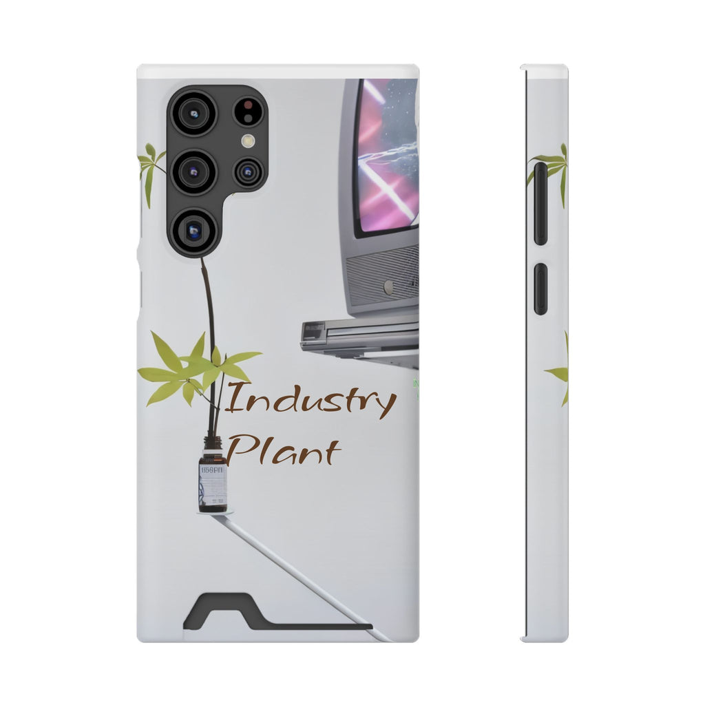WEED TV Stylish Phone Case with Card Holder by Industry Plant @AutoPaybump