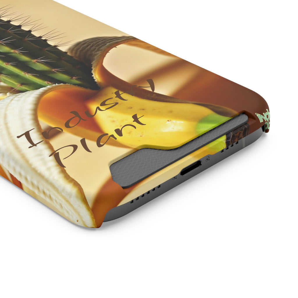 PEEL MY PRICKLED PECKER Stylish Phone Case with Card Holder by Industry Plant @AutoPaybump