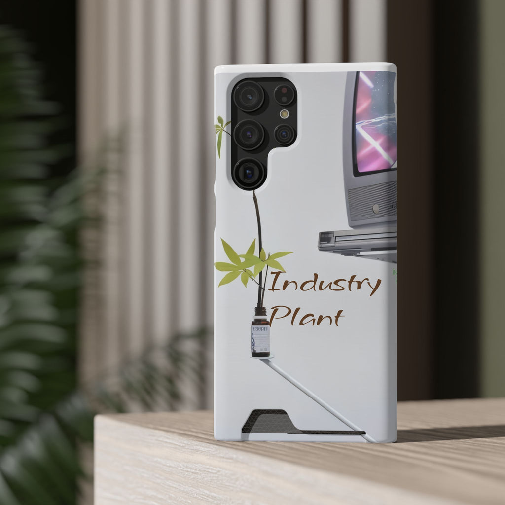 WEED TV Stylish Phone Case with Card Holder by Industry Plant @AutoPaybump