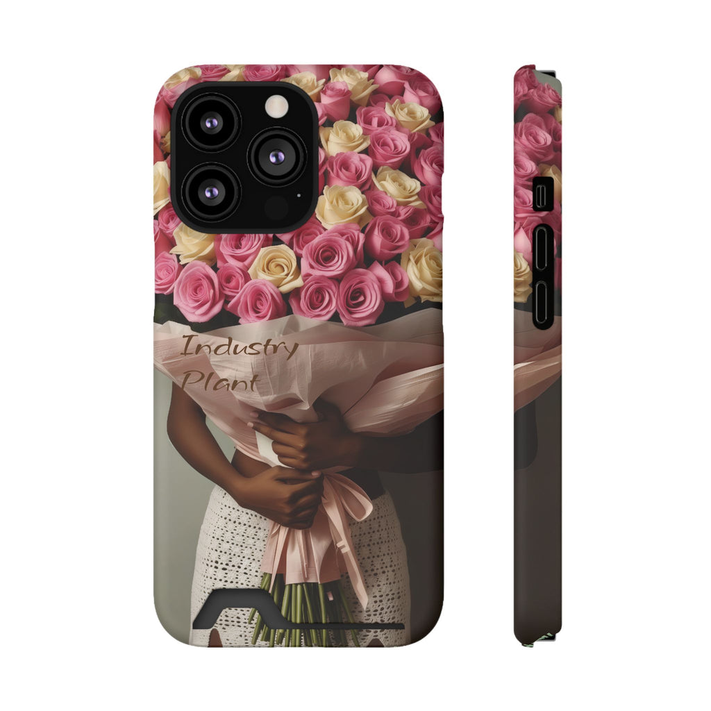 XOXO MS. BLOOMINGDALES PINK Stylish Phone Case with Card Holder by Industry Plant @AutoPaybump