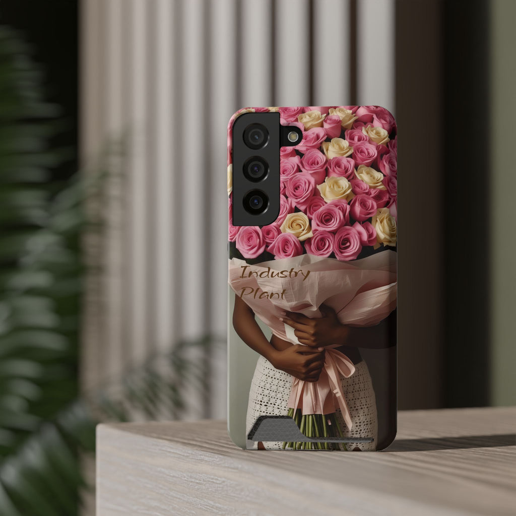 XOXO MS. BLOOMINGDALES PINK Stylish Phone Case with Card Holder by Industry Plant @AutoPaybump