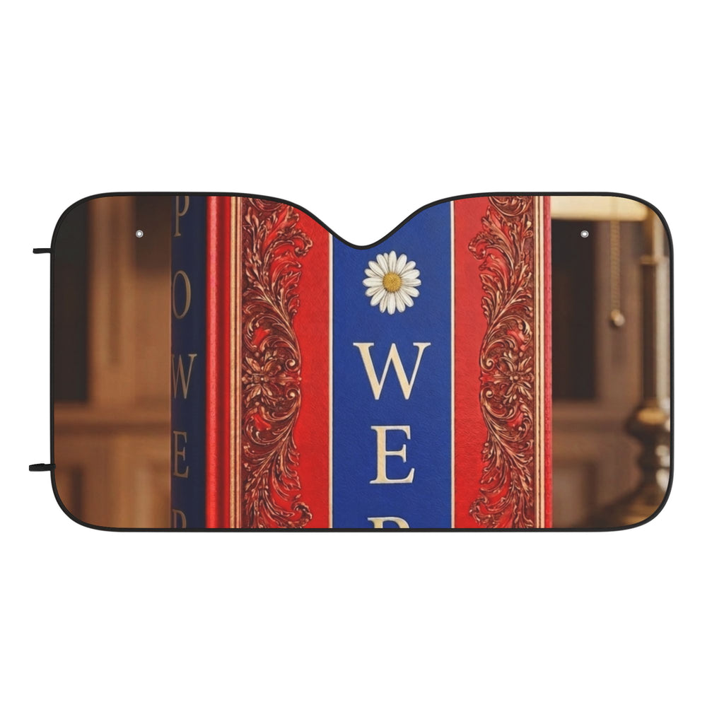 48 LAWS of FLOWER POWER - Stylish & Edgy Car Sun Shades - Perfect for Summer Road Trips - Designed by INDUSTRY PLANT