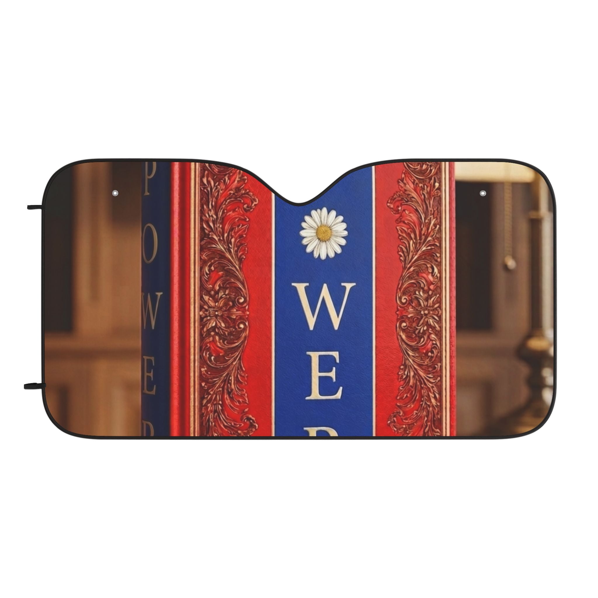 48 LAWS of FLOWER POWER - Stylish & Edgy Car Sun Shades - Perfect for Summer Road Trips - Designed by INDUSTRY PLANT