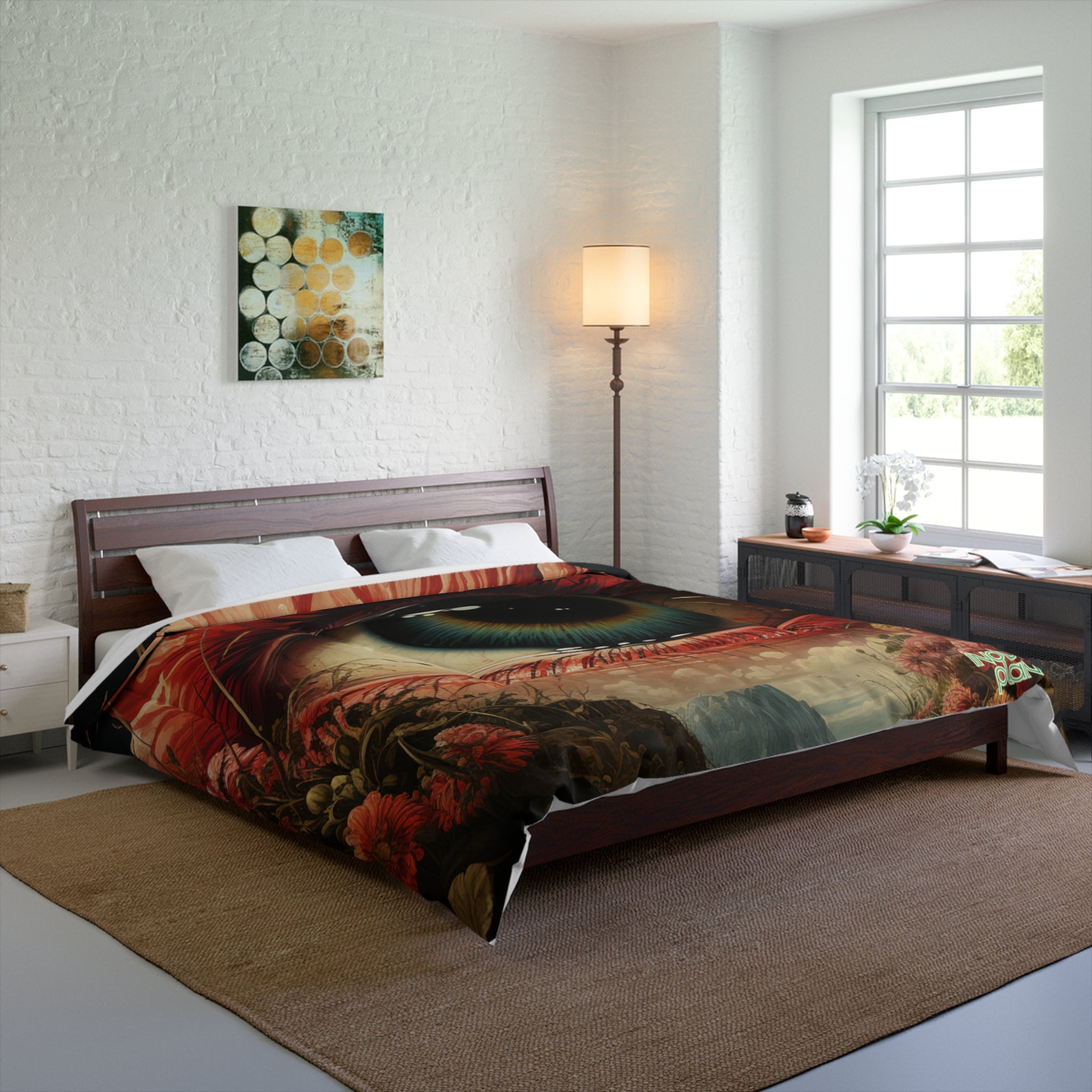 Eye Bloom Here... Comforter by Industry Plant @AutoPaybump