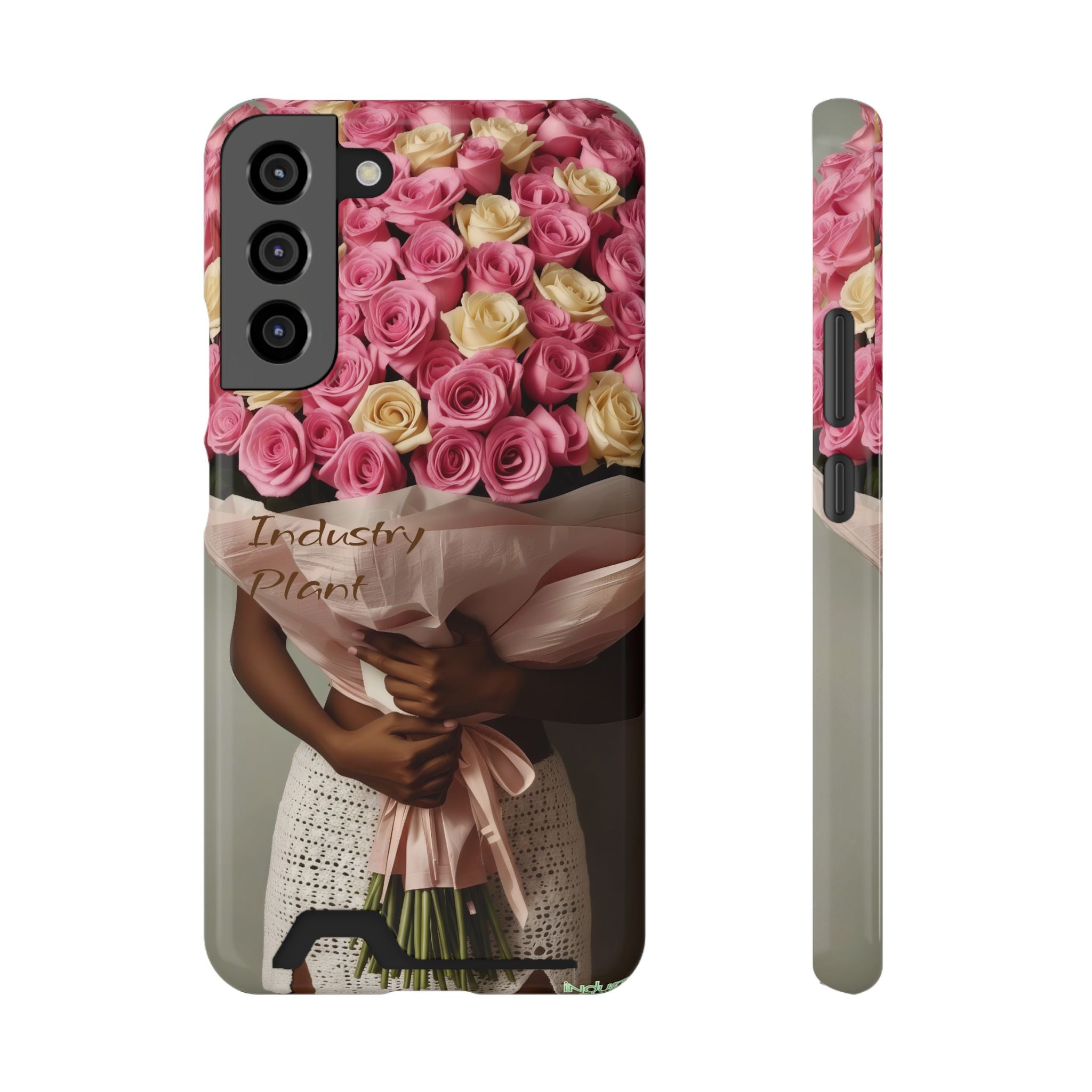XOXO MS. BLOOMINGDALES PINK Stylish Phone Case with Card Holder by Industry Plant @AutoPaybump