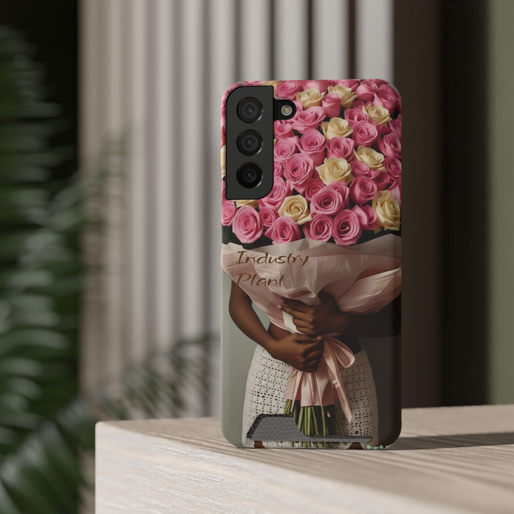XOXO MS. BLOOMINGDALES PINK Stylish Phone Case with Card Holder by Industry Plant @AutoPaybump