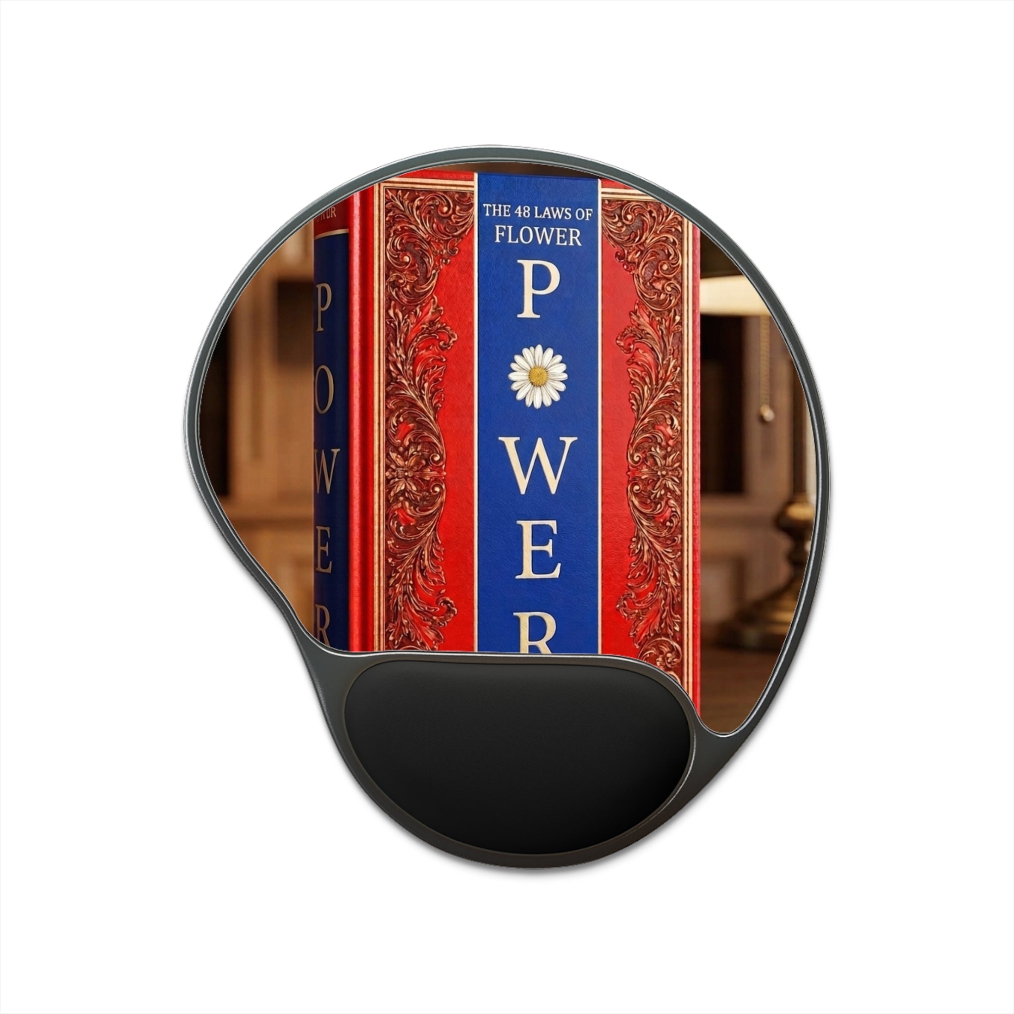 48 LAWS of FLOWER POWER Creative Mouse Pad with Wrist Rest | Designed by INDUSTRY PLANT