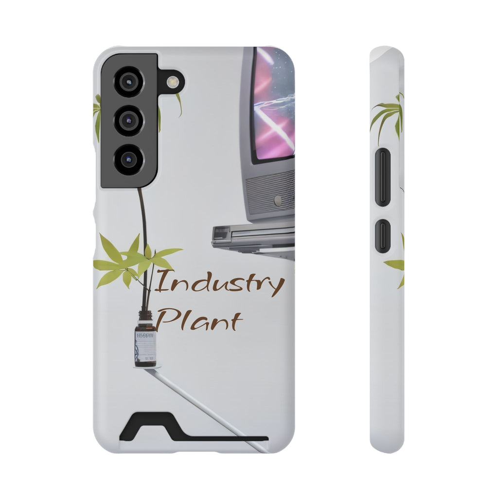 WEED TV Stylish Phone Case with Card Holder by Industry Plant @AutoPaybump