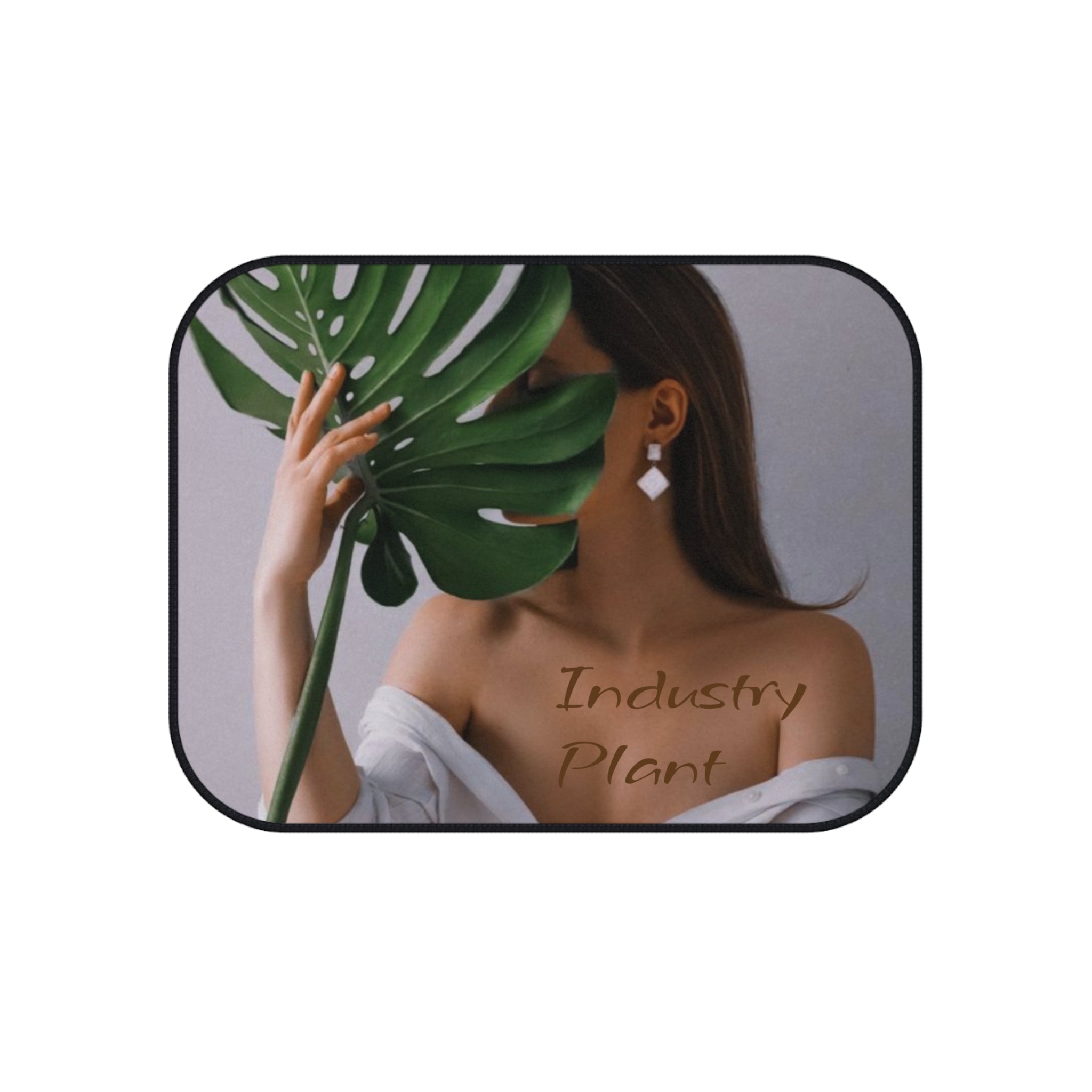 MONSTERA MYSTIQUE Unique Art Car Mats (Set of 4) - Stylish & Edgy Design by INDUSTRY PLANT @AutoPaybump