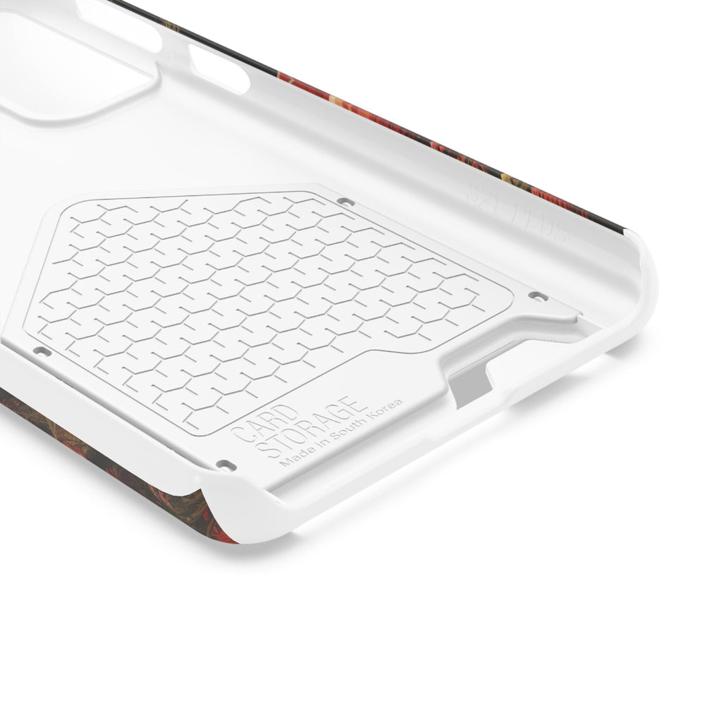 Eye Bloom Here... Stylish Phone Case with Card Holder by INDUSTRY PLANT @AutoPaybump