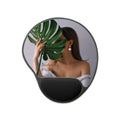 MONSTERA MYSTIQUE Creative Mouse Pad with Wrist Rest | Designed by INDUSTRY PLANT @AutoPaybump