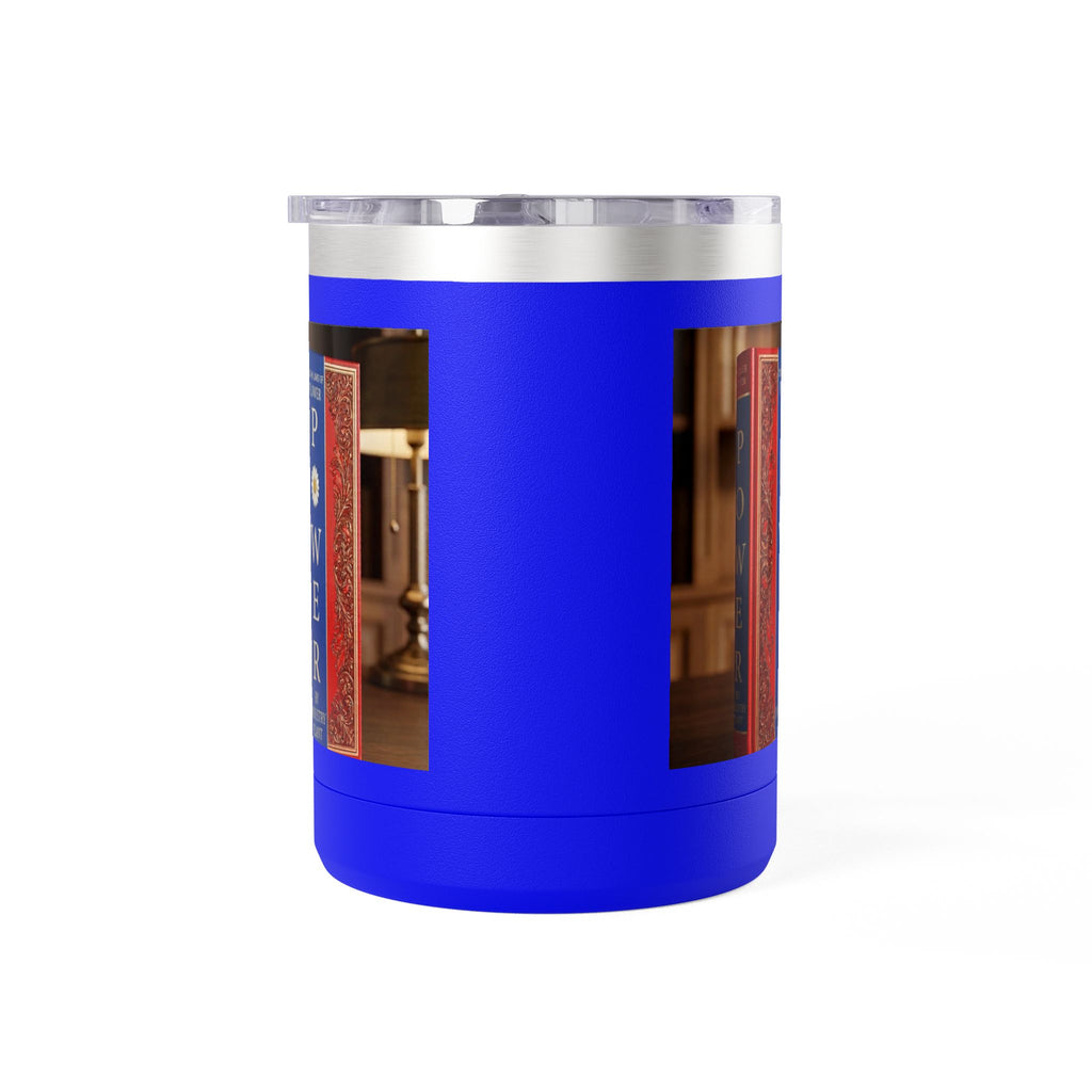 Galvanized Steel 48 LAWS of FLOWER POWER 15oz Coffee Mug Tumbler - #BookTok - Themed Unique Gift for Coffee Lovers by INDUSTRY PLANT