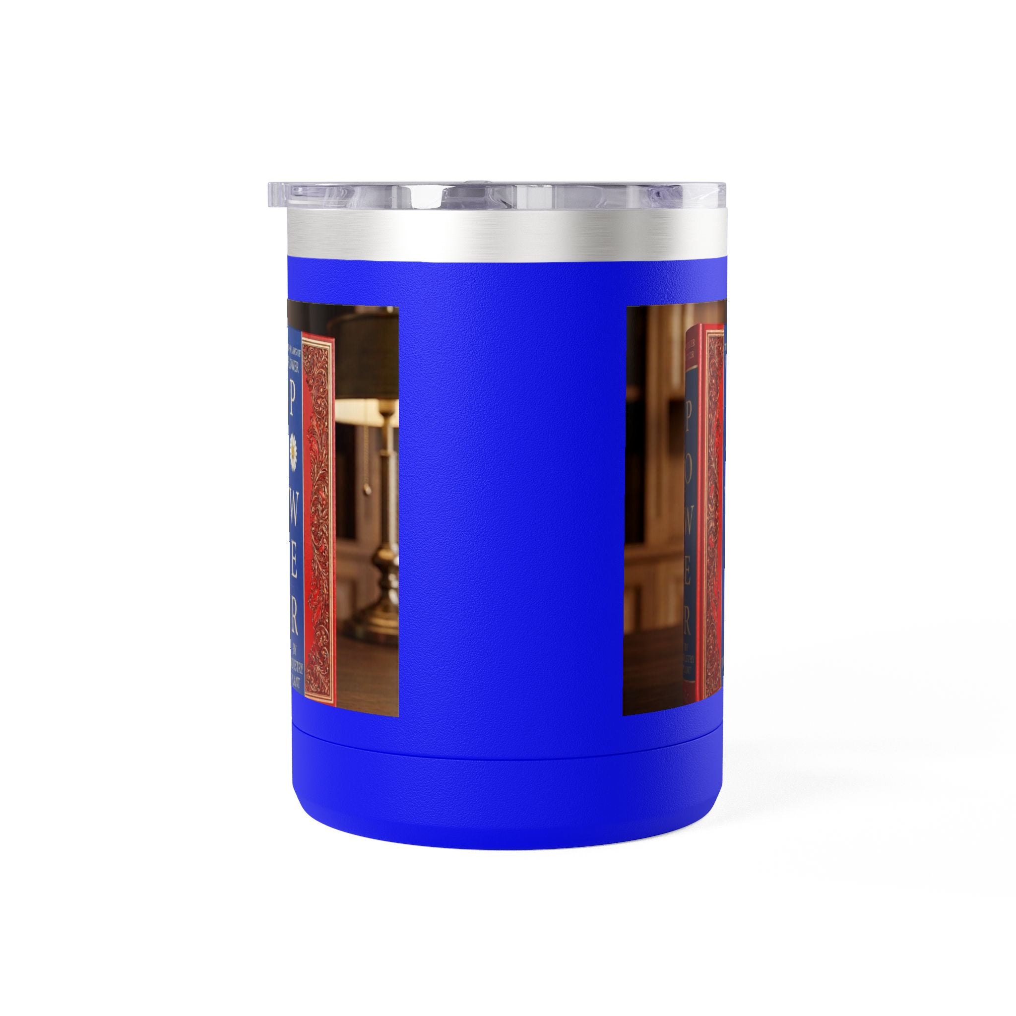 Galvanized Steel 48 LAWS of FLOWER POWER 15oz Coffee Mug Tumbler - #BookTok - Themed Unique Gift for Coffee Lovers by INDUSTRY PLANT
