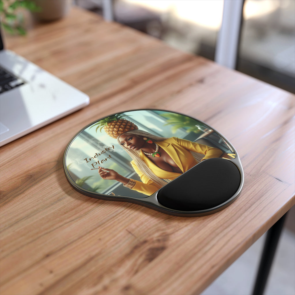 OSHUN EXHALES Creative Mouse Pad with Wrist Rest | Designed by Industry Plant @AutoPaybump